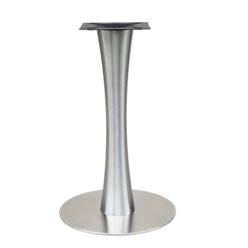 Modern Stainless Steel Round Dining Table Base