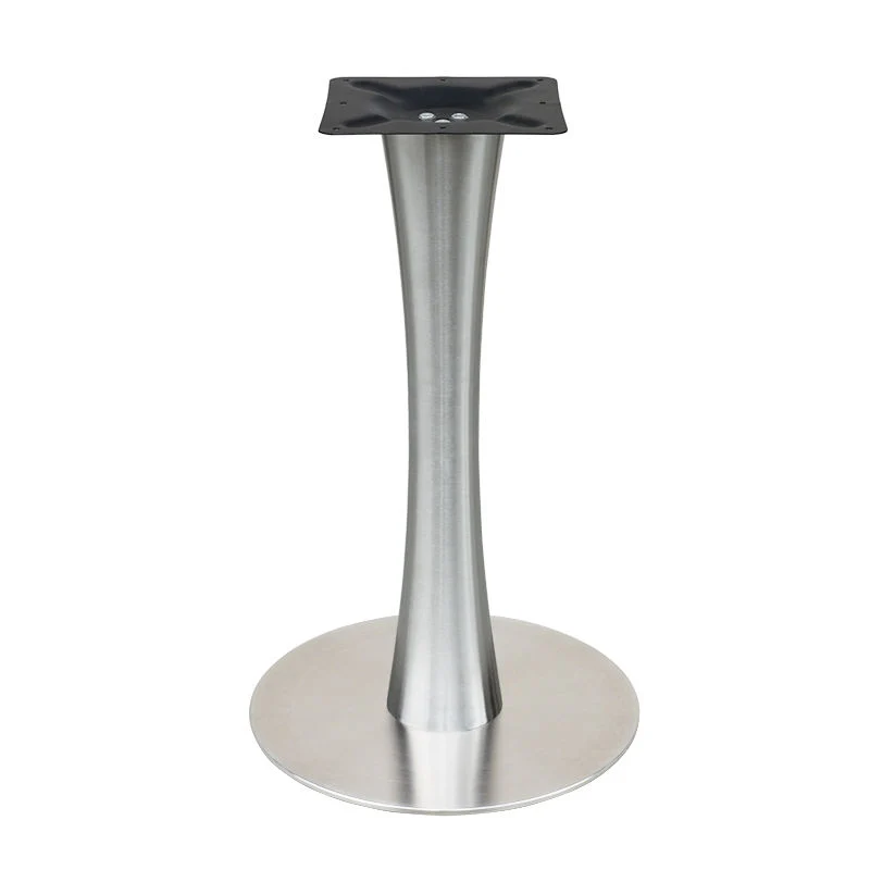 Modern Stainless Steel Round Dining Table Base
