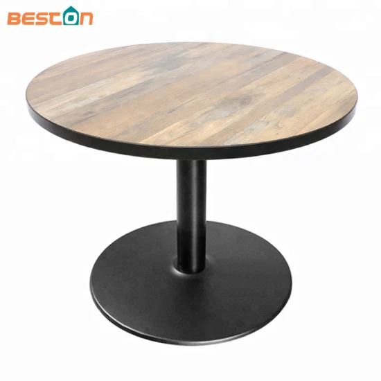 Base de table supérieure unique en fonte personnalisée disponible